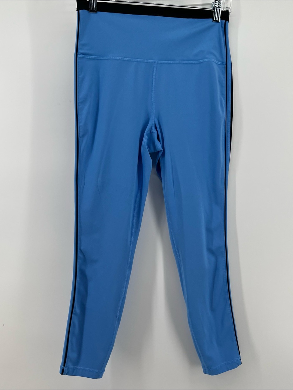 Athleta Elation Sport 7/8 Tight- Cornflower Blue & Black Medium